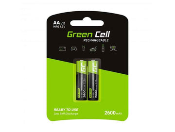 Pile domestique Green Cell GR05 Pile rechargeable AA Nickel-Métal Hydrure (NiMH)