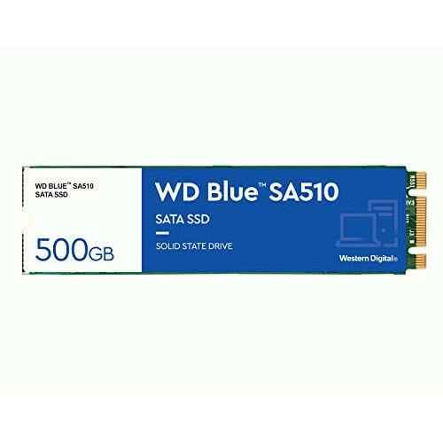 Disque SSD Dysk Blue SSD 500 Go SA510 M.2 2280 WDS500G3B0B