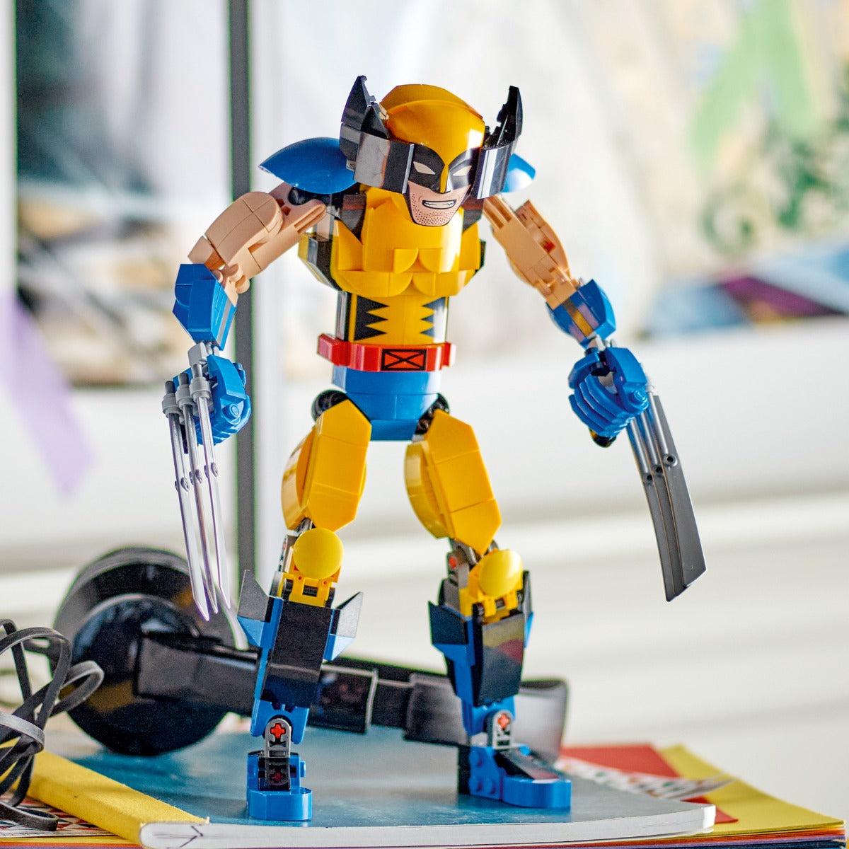 Figurine wolverine à construire marvel super heroes 76257