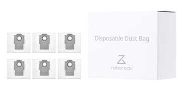 Vacuum Cleaner Accessory|ROBOROCK|Disposable Dust Bag 6pcs|White|For OC0/Q70+/Q70 Max+/OC5/Q75+/Q75 Max+/Q55+/O35/S75 MaxV Ultra/S70 Pro Ultra/S80 Pro Ultra/S85 Pro Ultra/OC0-D/S80+/Q80 Max+/OC5-D/S85+/Q85 Max+/Q55 Pro+/S70 Max Ultra/S75 Max Ultra/Q55 Max