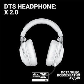 Logitech G 981-001269 headphones/headset Wireless Head-band Gaming Bluetooth White - 0