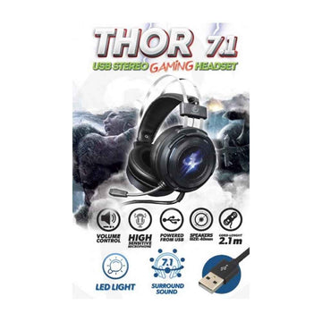 Casque de jeu Thor USB 7.1