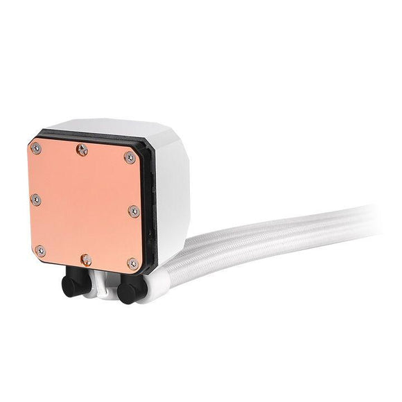 Bloc cpu en cuivre th240 snow argb 2 x 120 mm avec refroidissement par eau