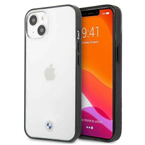 Coque arrière BMW BMHCP13SPCUMRBK Signature Collection pour Apple iPhone 13 Mini
