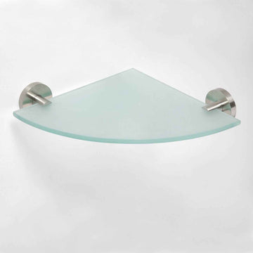 Etagère, tablette d'angle en verre NEO 24x24x5,5cm