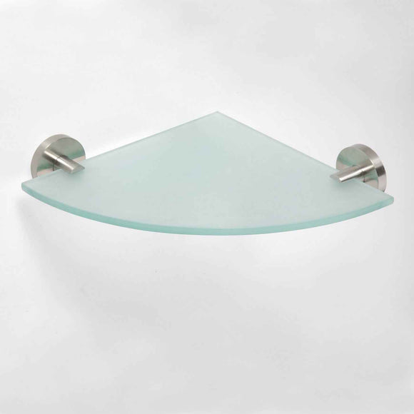 Etagère, tablette d'angle en verre NEO 24x24x5,5cm