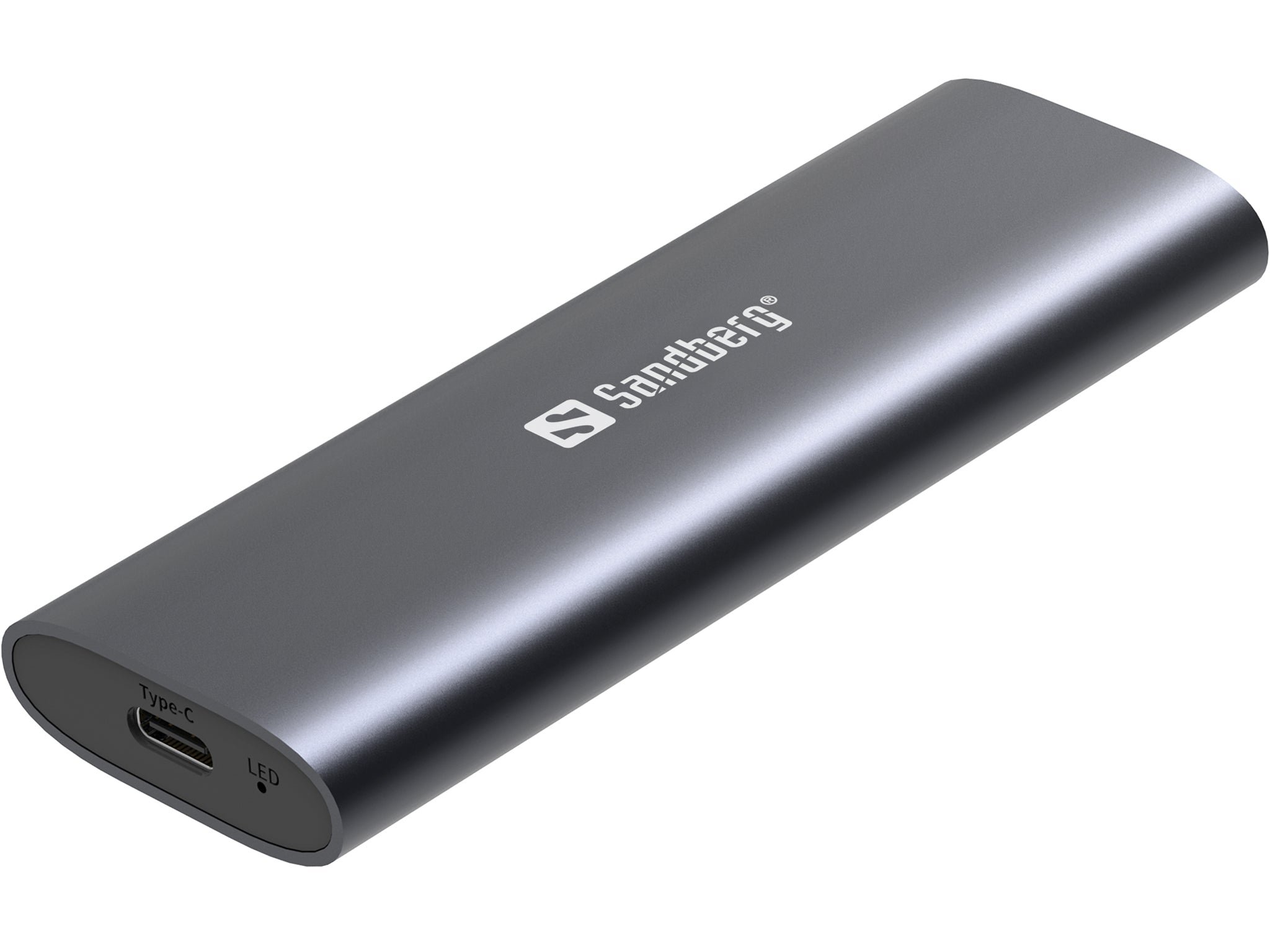 Boîtier usb 3.2 sandberg pour ssd m.2+nvme