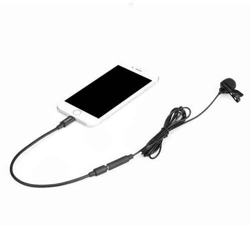 Microphone à pince BOYA BY-M2 6 m iOS