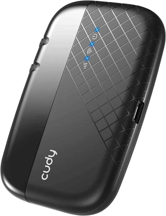 Cudy MF4 wireless router Single-band (2.4 GHz) 4G Black