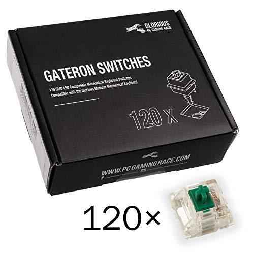 Glorious PC Gaming Race Gateron Green Switches - Linéaire Silencieux