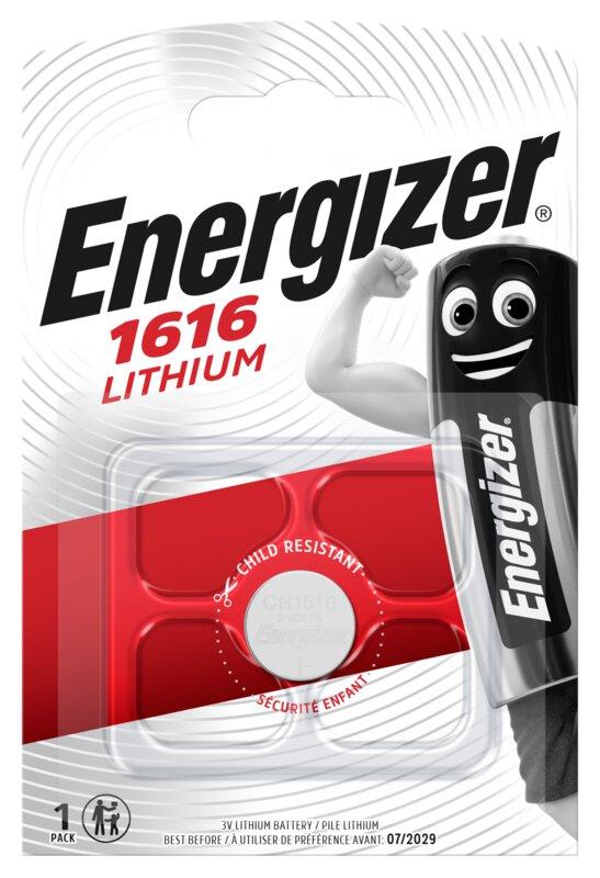 ENERGIZER BATTERY SPECIALIZED CR1616 3V, 1 piece