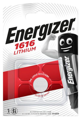 ENERGIZER BATTERY SPECIALIZED CR1616 3V, 1 piece