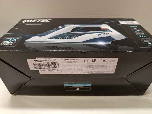 Retour client Ecost, fer à vapeur Imetec ZeroCalc Z3 3500 avec technologie anticalcaire, système multi-trous