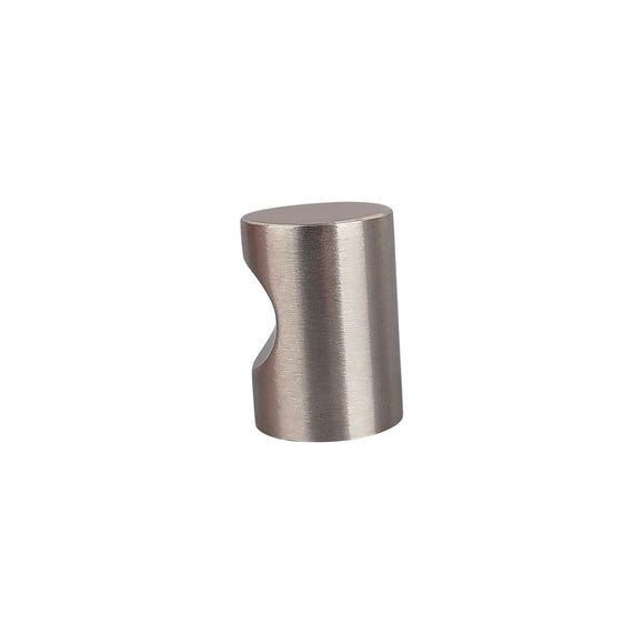 Bouton de meuble TIRETTE ENCOCHE, Finition inox