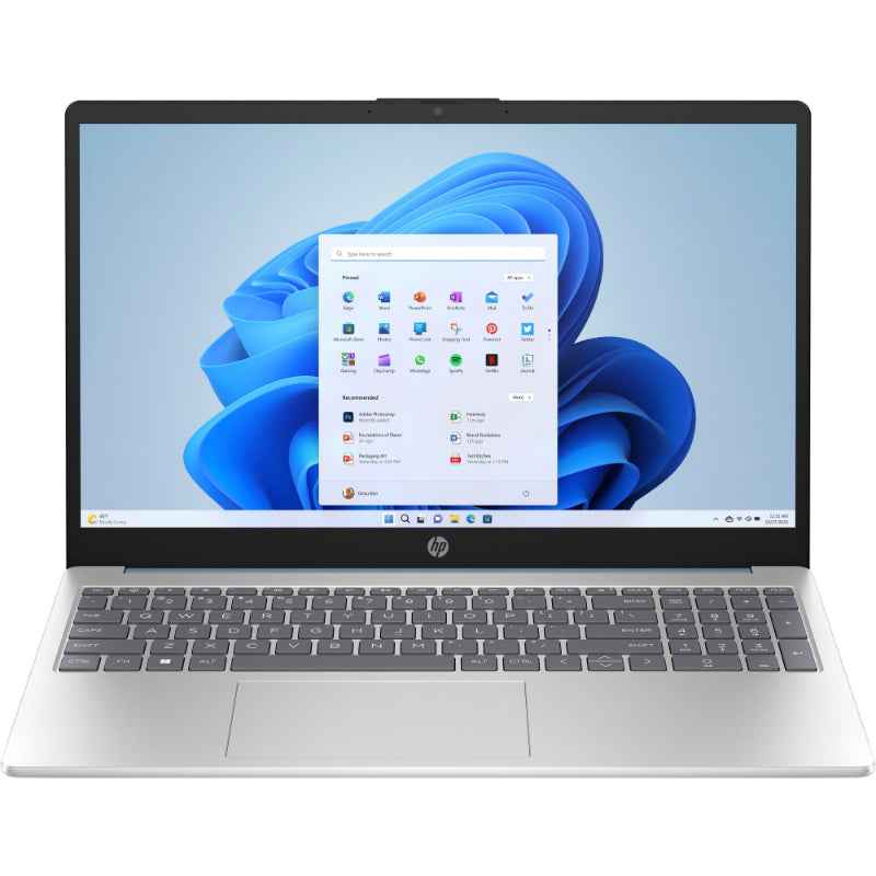 Ordinateur portable HP 15-fc0005ny - Ryzen 5-7520U quadruple écran 15,6 pouces Full HD AG 250 nits, 16 Go, 512 Go, clavier américain, bleu clair de lune, W11H6