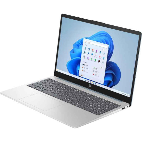 Ordinateur portable HP 15-fc0005ny - Ryzen 5-7520U quadruple écran 15,6 pouces Full HD AG 250 nits, 16 Go, 512 Go, clavier américain, bleu clair de lune, W11H6