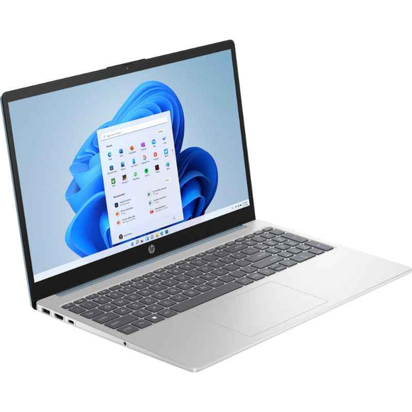 Ordinateur portable HP 15-fc0005ny - Ryzen 5-7520U quadruple écran 15,6 pouces Full HD AG 250 nits, 16 Go, 512 Go, clavier américain, bleu clair de lune, W11H6
