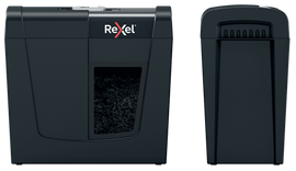 Shredder Rexel Secure X6 Cross Cut Paper Shredder P4, 6sheets, 10 L. waste bin