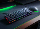 Razer Huntsman Mini Wired Gaming keyboard, USB, RGB LED, US Int, Clicky Optical Switch, Black