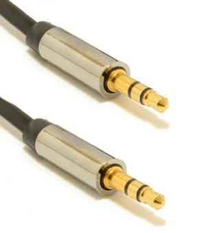Gembird CCAP-444-1M audio cable 3.5mm Black