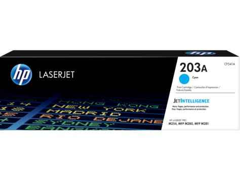 HP 203A Original Cyan LaserJet Toner Cartridge