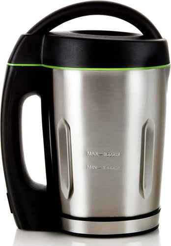 Retour client Ecost, cuiseur à soupe Domo DO498BL, métal inoxydable, 1,6 litre, noir