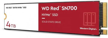 WD Red SSD SN700 NVMe 4TB M.2 2280 PCIe Gen3 8Gb/s internal drive for NAS devices