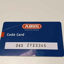 Ecost Customer Return Abus Profile Cylinder D6xNP with Key Card and 5 Keys, Silver, 494