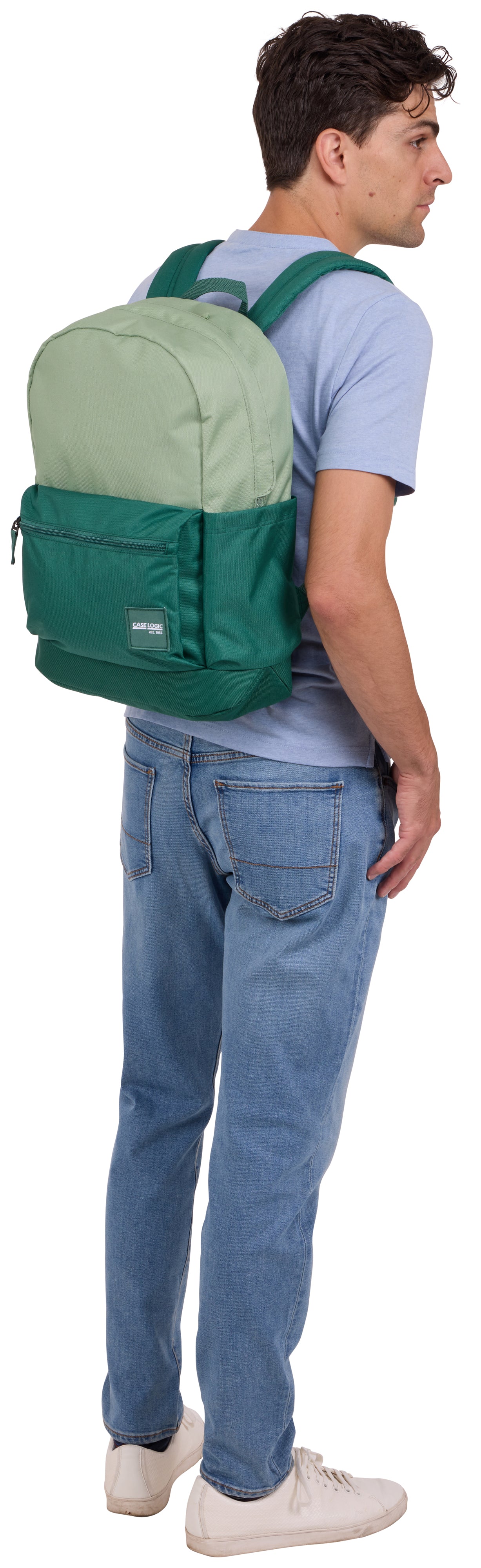 Case logic 4926 campus 24l ccam-1216 vert islay/pin fumé