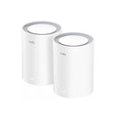 Cudy M1800 2-pack Dual-band (2.4 GHz / 5 GHz) Wi-Fi 6 (802.11ax) White 1 Internal