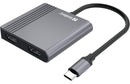 Station d'accueil usb-c sandberg 136-44 2xhdmi+usb+pd - clicktofournisseur.com