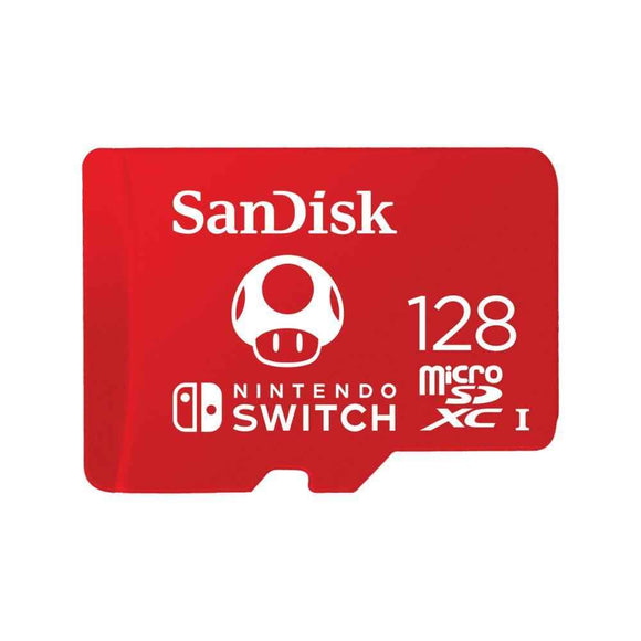 Carte MicroSDXC SanDisk Nintendo Switch 128 Go