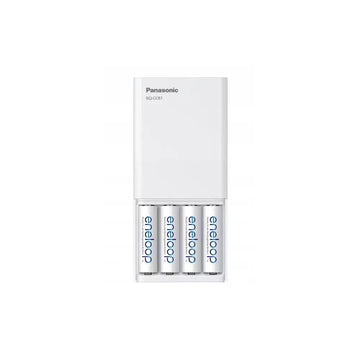 USB battery charger PANASONIC Eneloop Smartplus BQ-CC87 + 4x AA 2000 mAh (K-KJ87MCD40USB)