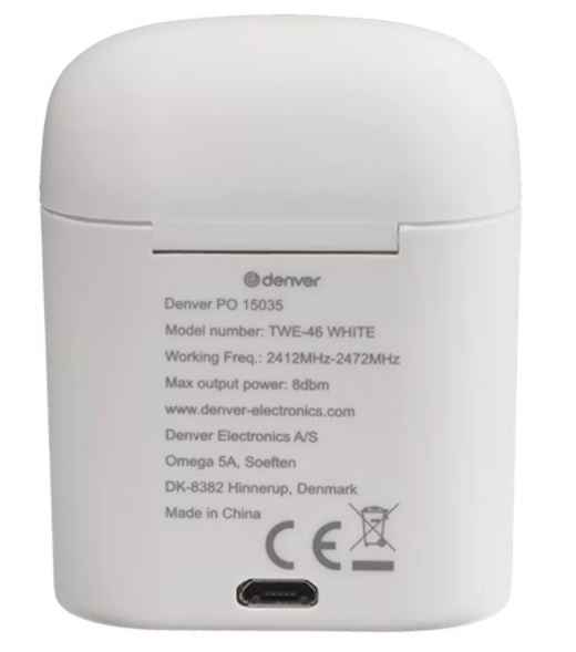 Denver TWE-46 Blanc