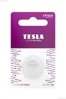 Pile Tesla CR1620 Lithium 60 mAh (1 pièce)