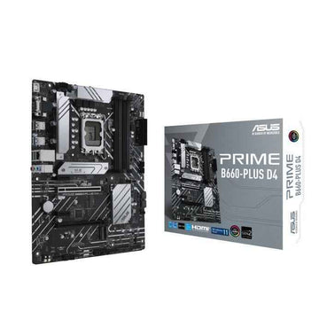CARTE MÈRE Asus "PRIME B660-PLUS D4", socket LGA 1700, ATX, Intel B660, 4 x DDR4, max. 128 Go, 4 x SATA, 3 x M.2, 7.1, « PRIME B660-PLUS D4 »