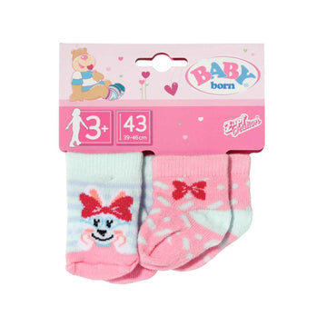 BabyBjorn | Socks 2-Pack (for 43 cm dolls), Assorted