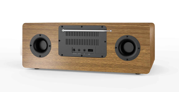 Denver MIR-270DW Stereo System with Dark Wood Internet Radio