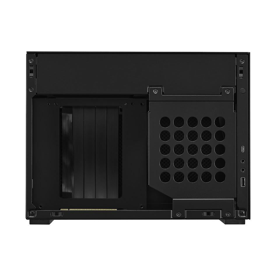 Châssis Lian Li A4-H2O A4 Mini-ITX, câble de montage PCIE 4.0 - Argent