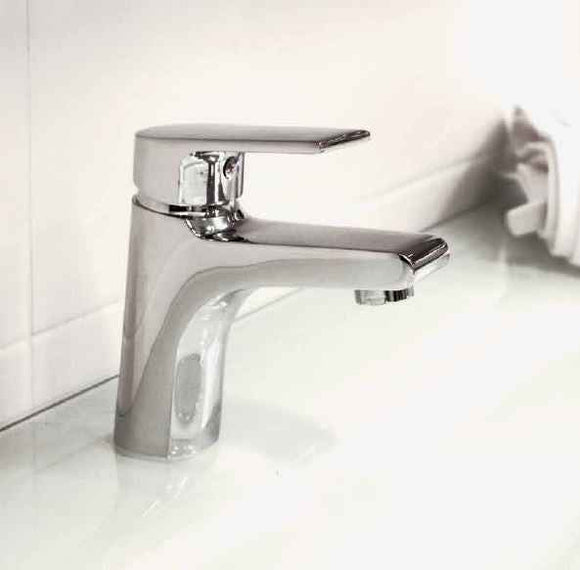 Mitigeur lavabo COLORADO en laiton chromé sans siphon