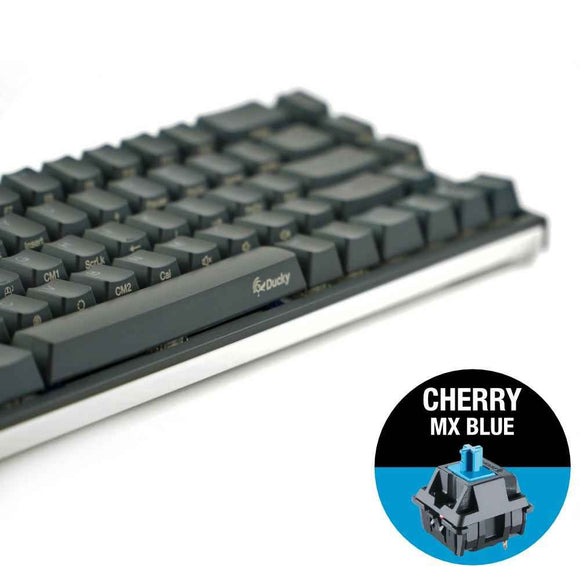 Ducky One 2 SF Gaming Keyboard, MX-Blue, RGB LED - Black (US)