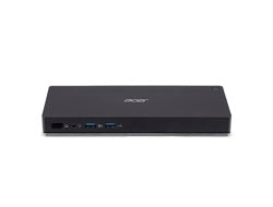 Acer USB TYPE-C Docking Station II - EU Power Cord, Black | Ethernet LAN (RJ-45) ports 1 | USB 3.0 (3.1 Gen 1) ports quantity 2