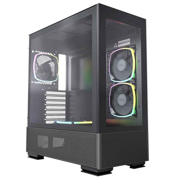 Montech SKY TWO, Midi-Tower - black
