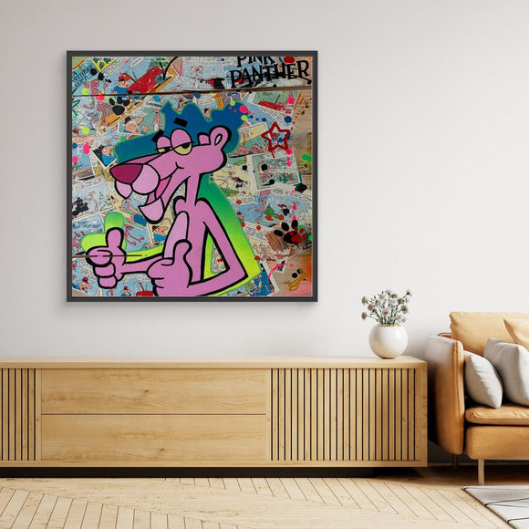 Pink Panther impression de l'œuvre originale de Vincent STREIFF