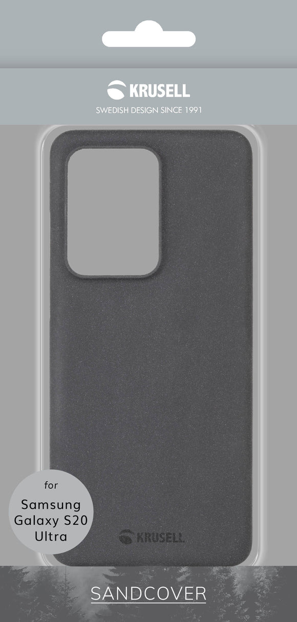 Krusell essentials sandcover samsung galaxy s20 ultra noir