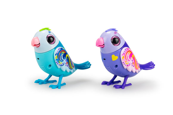 Silverlit jouet interactif digibirds s'accouplent pour la vie