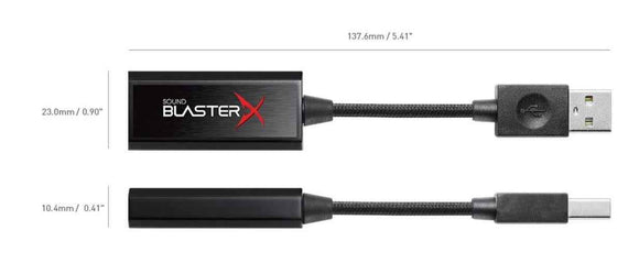 CREATIVE Sound card Creative Sound BlasterX G1 "70SB171000000"