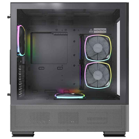 Montech SKY TWO, Midi-Tower - black