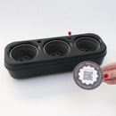 Kit potager urbain semi-hydroponique triple - noir