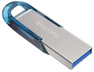 SanDisk Ultra Flair USB flash drive 32 GB USB Type-A 3.2 Gen 1 (3.1 Gen 1) Blue, Silver